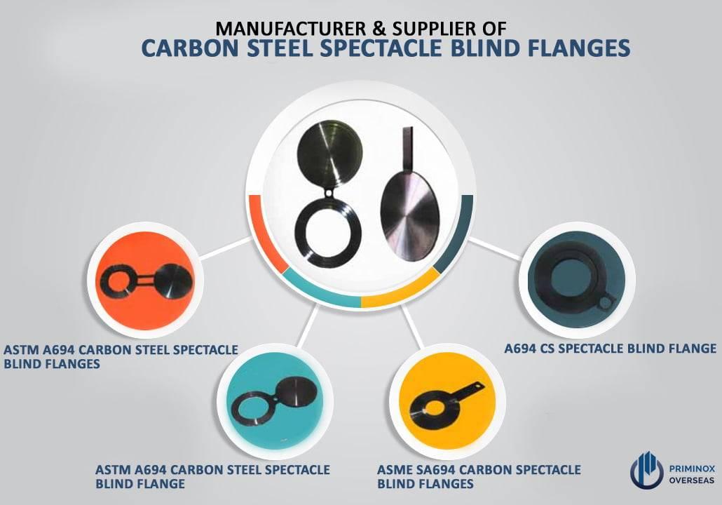 Types Of Carbon Steel Spectacle Blind Flange