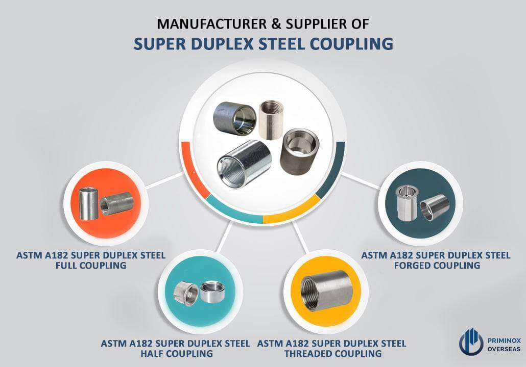 SUPER DUPLEX STEEL COUPLING MANUFACTURER