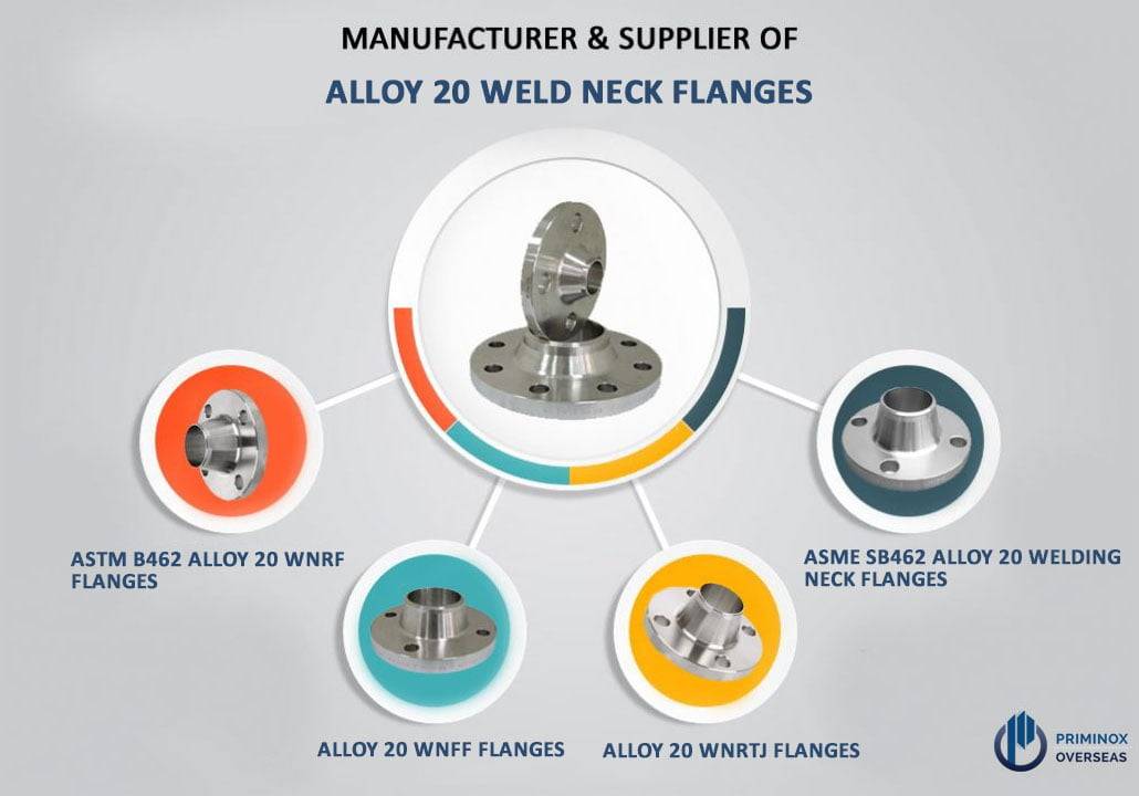 alloy 20 weld neck flanges