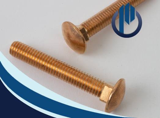 CUPRO NICKEL CARRIAGE BOLT