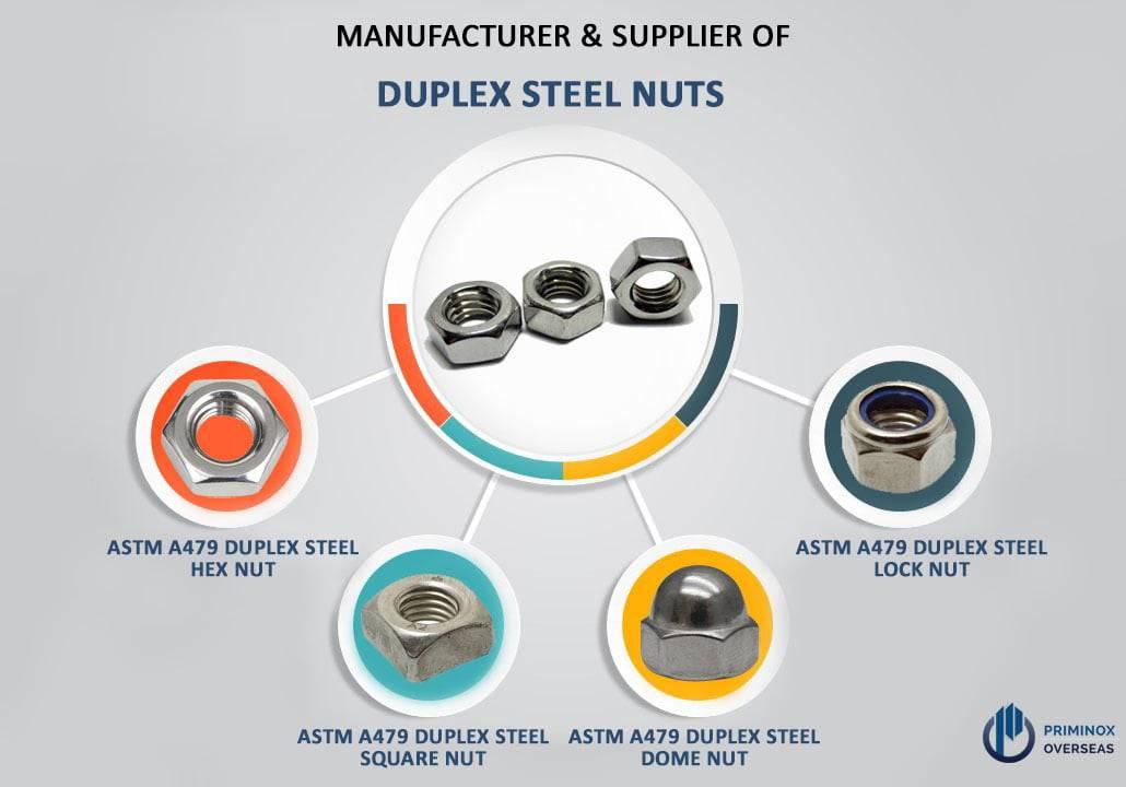 DUPLEX STEEL NUT SUPPLIER