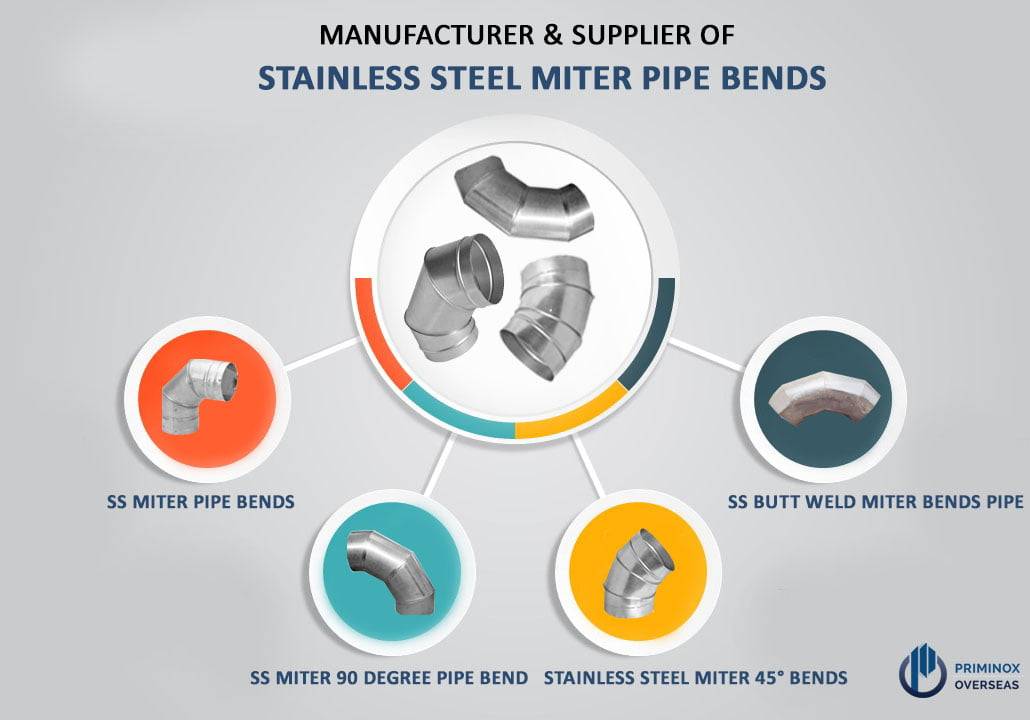 SS MITER PIPE BENDS