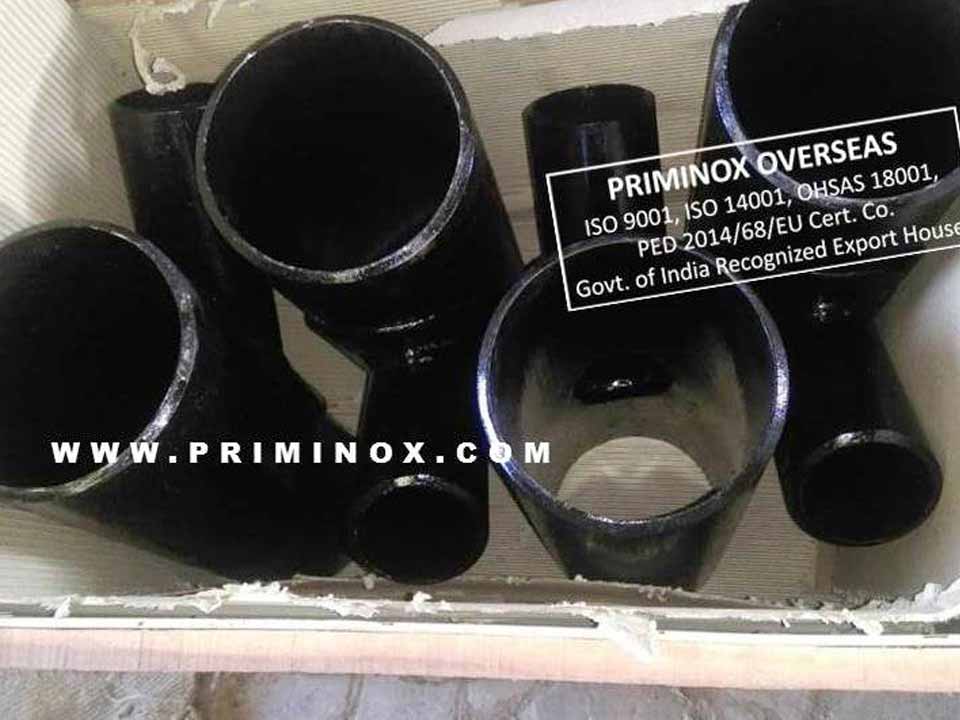 Set Of Carbon Steel T Pipe Fitting