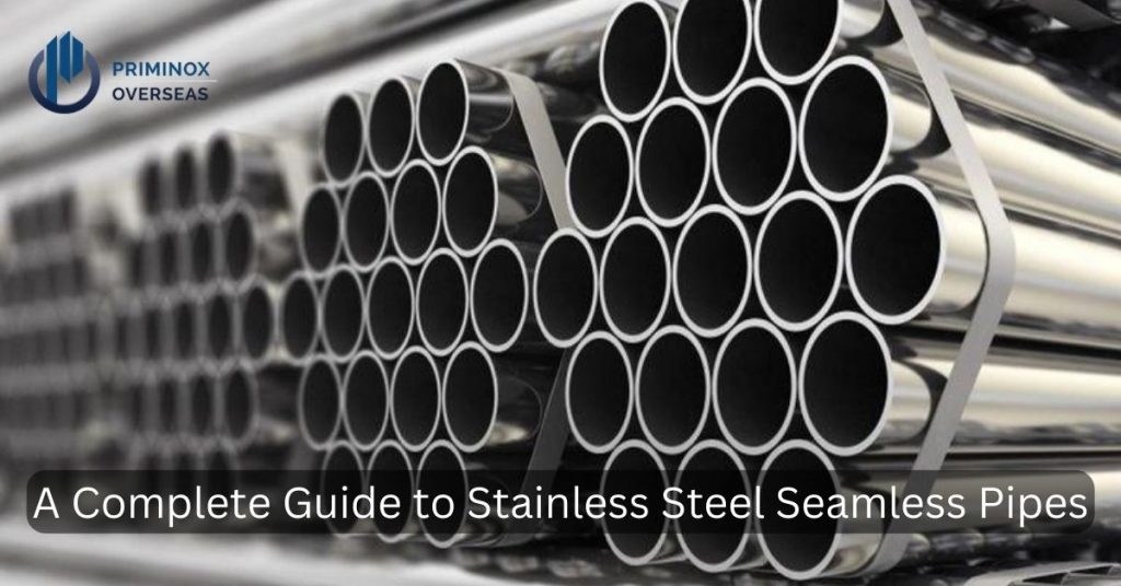 A Bunch Of Stainless Steel Saamless Pipes